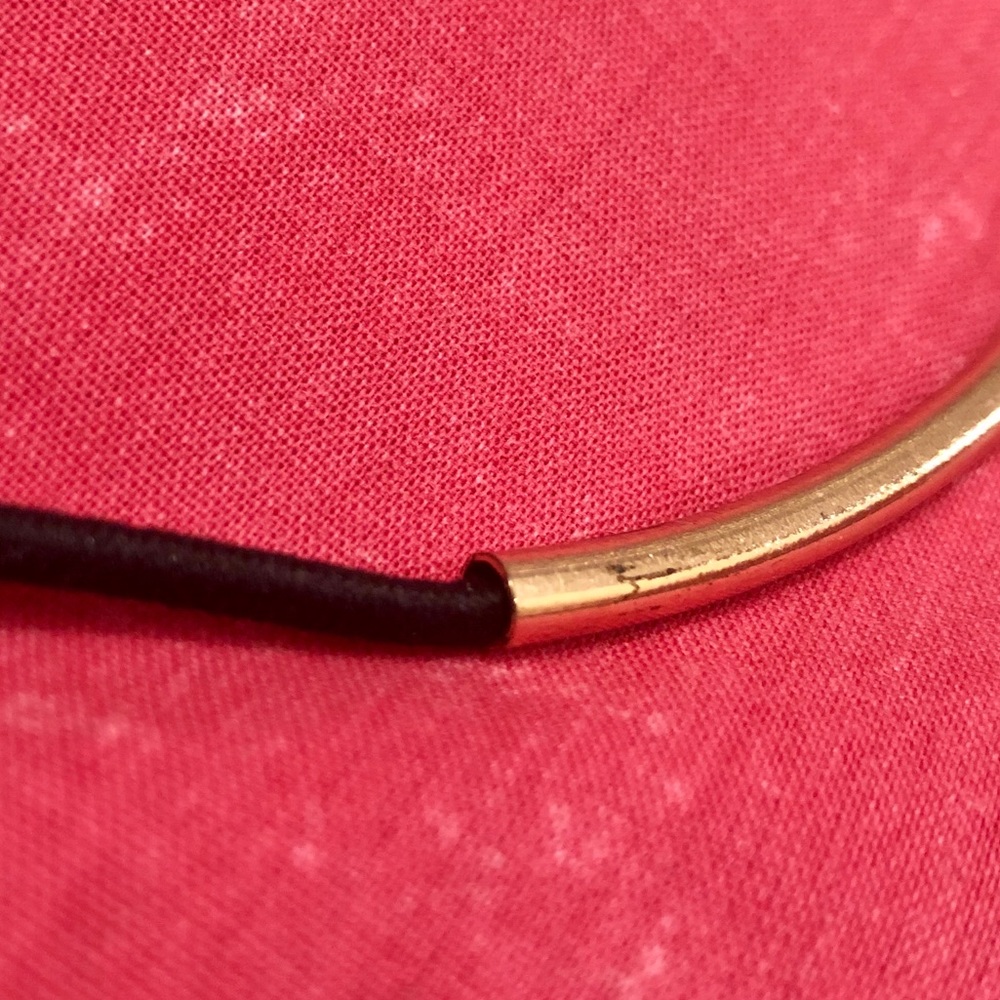 Gold Bar Necklace - Picture 6 of 7